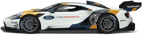 Vista 4 de GT Spirit Ford GT MK II 2020, blanco GT290 - Coche de juguete modelo de resina a escala 1/18