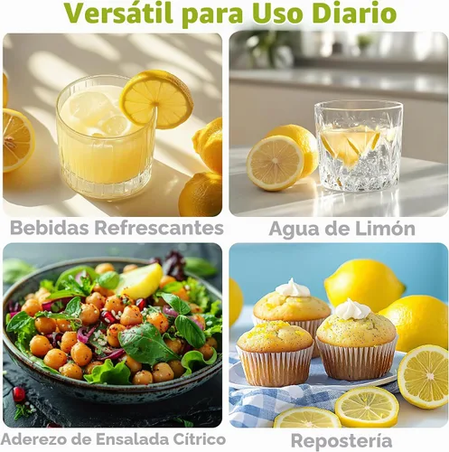 Vista 3 de Joie Citrus exprimidor Squeeze and Pour, exprimidor con boquilla, sin BPA y aprobado por la FDA ABS, Amarillo