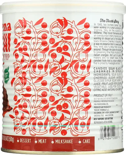 Vista 7 de TOSCHI Cerezas Amarena, 16 OZ