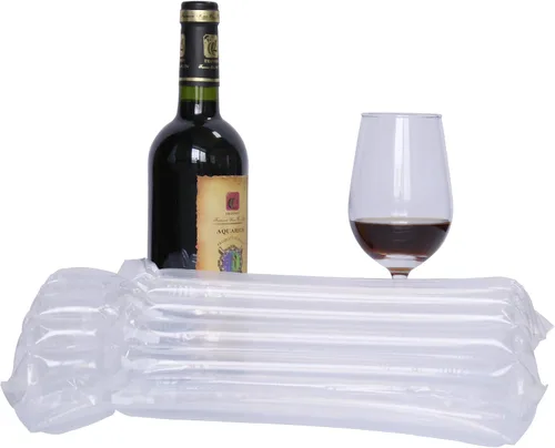 Vista 3 de STNTUS INNOVATIONS Protector de botella de vino, paquete de 15 fundas acolchadas de burbujas para equipaje, viajes en avión, transporte, envío