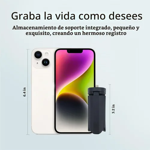 Vista 9 de Mini trípode para DJI Osmo Pocket 3, para bolsillo 3 cardán cámara trípodes soporte de escritorio