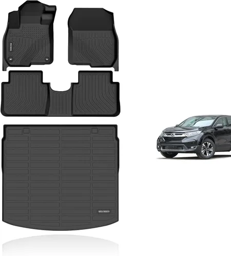 Vista 108 de KELCSEECS - Tapetes de piso y forro de carga para auto