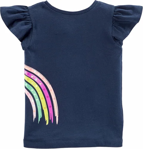 Vista 2 de Simple Joys by Carter's Toddler Girls' Short-Sleeve Shirts