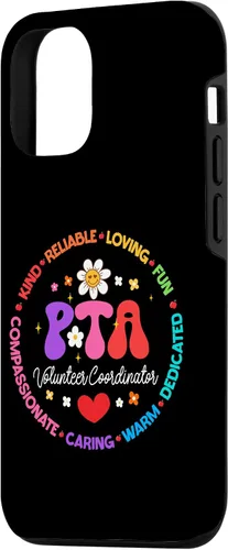 Vista 2 de iPhone 15 Parents Teacher Association PTA Volunteer Coordinator Case