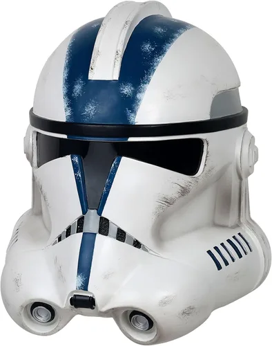 Vista 2 de Casco de soldado clon Commander Cosplay casco Deluxe Cosplay Prop para fans Edición Coleccionista