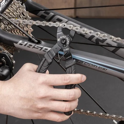 Vista 8 de BikeHand - Comprobador de desgaste de cadena de bicicleta para bicicleta, alicates de eslabones maestros rápidos y herramienta de remache
