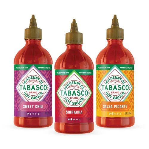 Vista 16 de TABASCO Marca Paquete de Variedad de Salsa Picante, Set de Regalo Incluye Cinco Botellas de Vidrio y Exprimibles de Salsa Picante Tabasco, Perfecto
