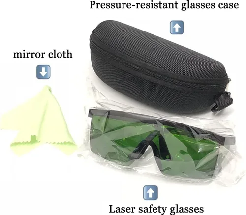 Vista 4 de Para IPL 200nm-2000nm láser gafas de seguridad UV gafas protectoras láser depilación gafas protectoras 1Paquete