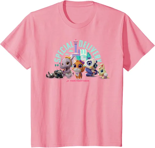 Vista 56 de Disney Camiseta de entrega especial Junior T.O.T.S, Negro, S