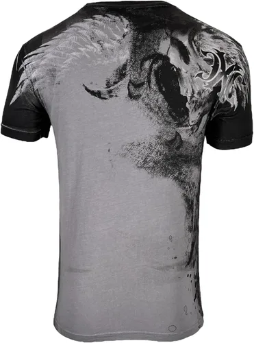 Vista 3 de Xtreme Couture by Affliction Camiseta Hombre Grave Maker Azul