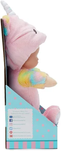 Vista 7 de Madame Alexander 12" Peekaboos, UniCat, Tono de Piel Claro