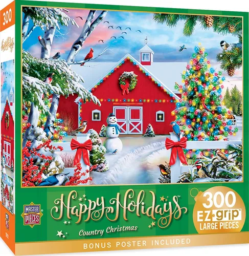 Vista 11 de MasterPieces Rompecabezas de Navidad EZ Grip de 300 piezas - Away in a Manger - 18 x 24 pulgadas