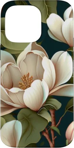 Vista 21 de Carcasa Magnolia Floral para iPhone 17