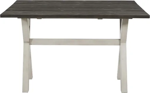 Vista 7 de OSP Home Furnishings Kristen - Escritorio extensible abatible para mesa de comedor, acabado carbón