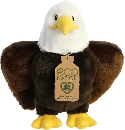 Vista 11 de Aurora® Animal de Peluche Caimán Eco Nation™ Fabricado Responsablemente - Ideal para Aventuras de Juego - Perfecto para Cumpleaños o Simplemente