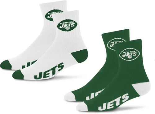 Vista 23 de For Bare Feet Calcetines quarter NFL unisex para adultos