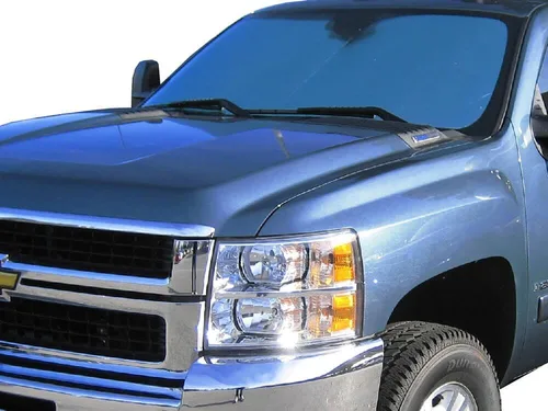 Vista 2 de HeatShield, The Original parasol para parabrisas, ajuste personalizado para Cadillac Escalade EXT Truck (Crew Cab) 2007, 2008, 2009, 2010, 2011