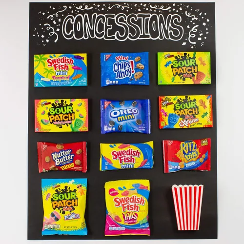 Vista 8 de Caramelo suave y masticable surtido Swedish Fish, 1,90 libras