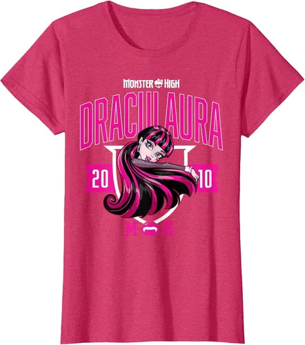 Vista 15 de Monster High -Camiseta Colegiada Draculaura Gris asfalto