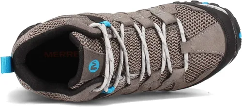 Vista 6 de Merrell Zapatos de senderismo Alverstone Mid impermeables para mujer, Carbón vegetalTahoe, 9.5