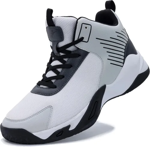 Vista 9 de RomenSi Tenis de baloncesto para hombre, atléticos, antideslizantes, deportivos, a la moda