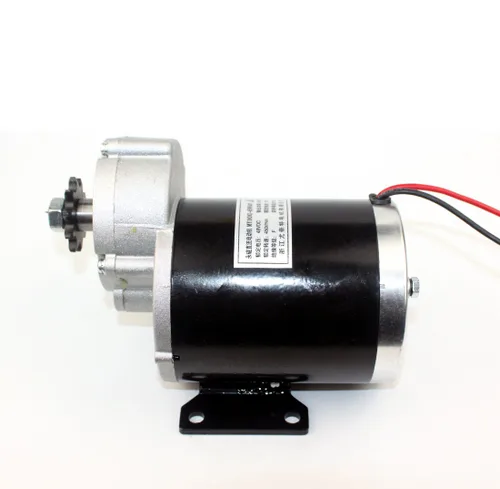 Vista 4 de L-faster 24V36V48V 450W Ricksha Kit de motor de bicicleta de 3 ruedas Kit de motor de bicicleta DIY Pedicab cepillado DC con caja de cambios