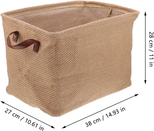 Vista 4 de Alipis Decoración de dormitorio plegable cesta de almacenamiento de gran capacidad impermeable para artículos de ropa