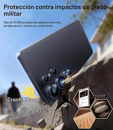 Vista 3 de Protector de lente de cámara UltraGlass Top 9H+ para Samsung Galaxy S26 Ultra Protector de cámara S26 Ultra de grado militar, inastillable