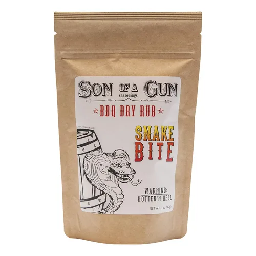 Vista 5 de Son of a Gun - Condimento para carne de hierro plano y condimento, mezcla de especias multiusos para asar carne de res, pollo, cerdo, hamburguesas