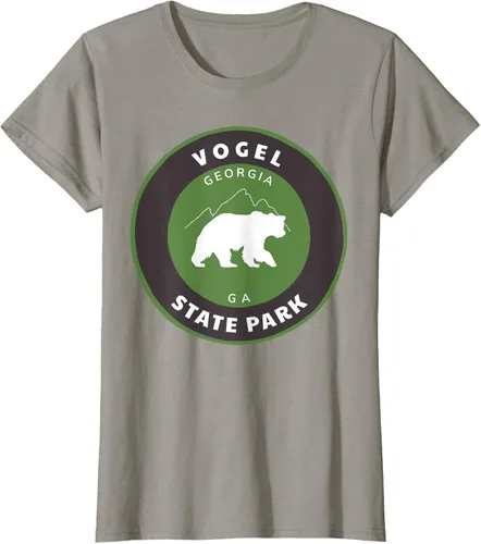 Vista 24 de Vogel State Park Georgia GA Bear Mountains - Camiseta de manga corta