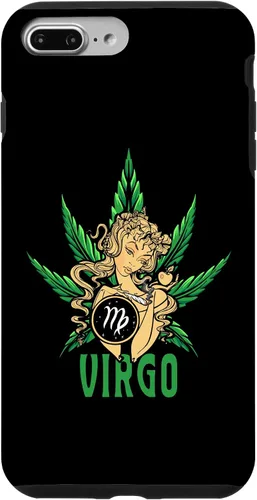Vista 12 de Zodiac Stoner Vibes: Virgo Cannabis Weed Horoscope Design Case para iPhone 17