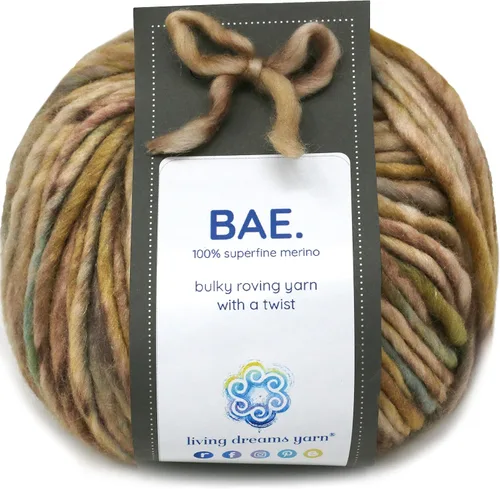 Vista 21 de BAE by Living Dreams - Ovillo de lana tierno, fuerte y súper suave para los tejidos de invierno junto a la piel. Hilo de lana merino 100% extrafino