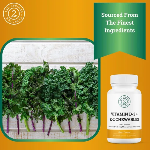 Vista 5 de Complejo adaptógeno y vitamina D3+K2 Masticables Bundle