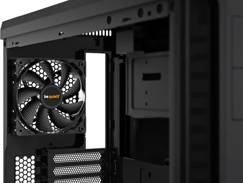 Vista 3 de be quiet! Pure Base 600 ATX Mid Tower Caja de PC 2 Ventiladores Pure Wings Preinstalados Negro BG021