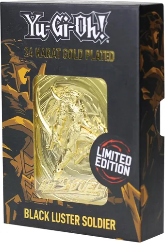 Vista 5 de Yu-Gi-Oh! Black Luster Soldier - Tarjeta metálica chapada en oro de 24 quilates