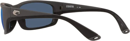 Vista 5 de Costa Del Mar Gafas de sol rectangulares Jose para hombre Marco negroámbar 580p