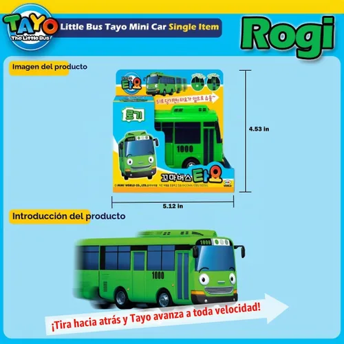 Vista 3 de The Little Bus Tayo Friends- juguete