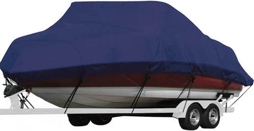 Vista 9 de Cubierta Seamander para lancha, resistente e impermeable para casco en V, de tres cascos, para pesca, esquí, estilo profesional para poca Gris