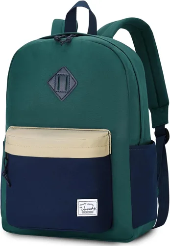 Vista 16 de VASCHY - Mochilas para uso diario de mujer, verde, Mediana