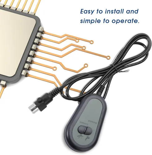 Vista 8 de Control remoto de elevación de silla de 2 botones, enchufe de 5 pines, repuesto para sofá reclinable eléctrico fijo