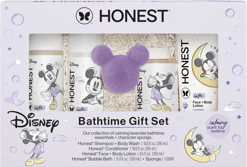 Vista 10 de The Honest Company Set de regalo para la llegada del bebé, esenciales para recién nacidos, caja de bienvenida, pañales, toallitas, cuidado personal