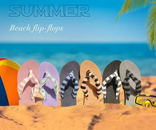 Vista 7 de KuaiLu Women's Yoga Foam Flip Flops with Arch Support Thong Sandals Non-Slip