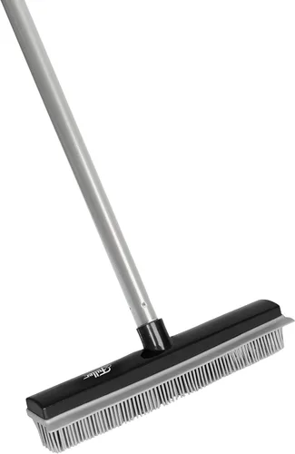 Vista 7 de Fuller Brush Escoba de goma, para alfombras, suelos, escaleras, tapicería, acción electrostática, elimina las partículas de suciedad del pelo