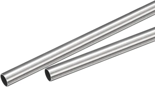 Vista 71 de uxcell Tubo capilar del acero inoxidable 304, tubería gruesa del metal de la longitud de la pared de 820.2 ft m del OD 18.0 ft m x 0.7 ft m