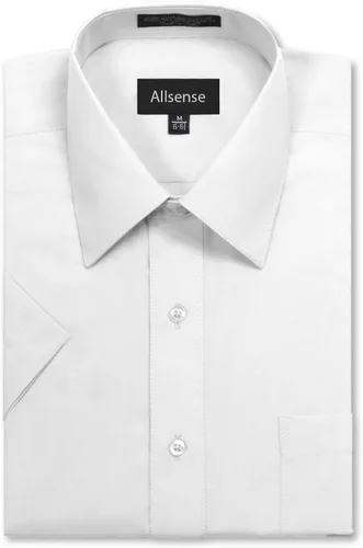 Vista 20 de Allsense Camisa de vestir de manga corta de ajuste regular para hombre