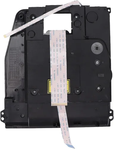 Vista 5 de Zyyini Unidad de disco portátil para reemplazo PS, pieza de reparación PS Slim -Ray DVD Disk Drive Module Recinto de repuesto para consola