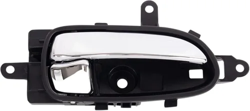 Vista 47 de TRQ Manija Interior de Puerta del Lado del Pasajero Negra Compatible con Ford Bronco 1987-1996 F-150 1987-1997 F-250 1997 F-250 HD F-350