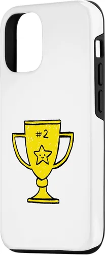 Vista 2 de Funda con estampado de trofeos para iPhone 14 2nd Place
