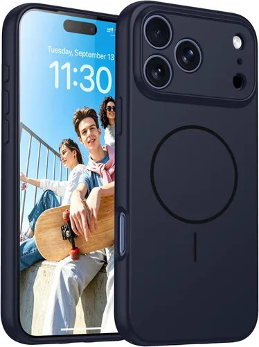 Vista 12 de MOZOTER Funda magnética para iPhone 17 Pro / iPhone 18 Pro, color negro