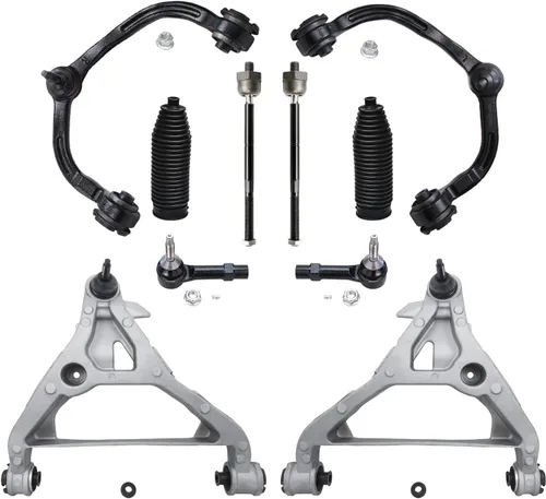 Vista 132 de Detroit Axle - Kit de suspensión frontal de 10 piezas para Dodge Avenger 2008-2014, Chrysler Sebring 2007-2010, 2 brazos de control inferiores, 2